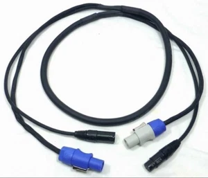 Cable combinado de alimentación y audio siamés de 6 pies (1,82 m).(Para altavoces alimentados) - Imagen 1 de 3