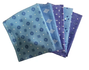 5 pc Craft Cotton Co. Pre Cut Fat Quarters Bundle - New - Picture 1 of 2