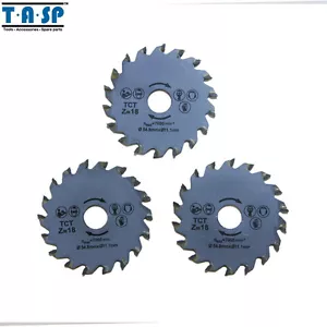 3PC Carbide Mini Circular Saw Blade, 18 teeth 54.8x11.1mm for Wood Cutting - Picture 1 of 2