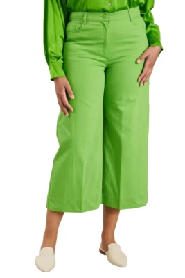 ✨MARINA RINALDI эластичной хлопок брюки плюс размер 23-США W14, IT52, DE44, FR48 - Изображение 1 из 4