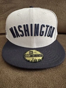 MLB Rare Washington Nationals Special Bryce Harper Fitted Cap Hat NWT 7 1/2 - Picture 1 of 6