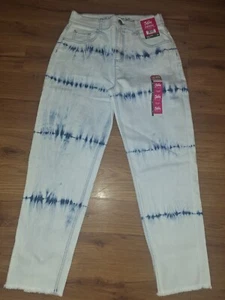 JUSTICE Girls Size 16 Mini Mom Bleach Jean Nwt (Eb18) - Picture 1 of 3