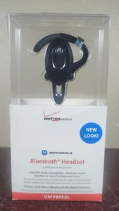 CASQUE BLUETOOTH UNIVERSEL MOTOROLA H730 *NEUF, EMBALLAGE PLASTIQUE DÉCHIRÉ* - Photo 1/10