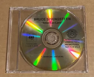 Bruce Springsteen - American Land RARE promo radio only CDr single '06 - Picture 1 of 1