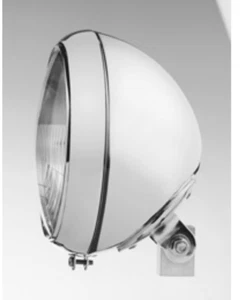 Harley Chrome Headlight Rick Doss Smooth 7 " Halogen 86-04 FL Softail new - Picture 1 of 1