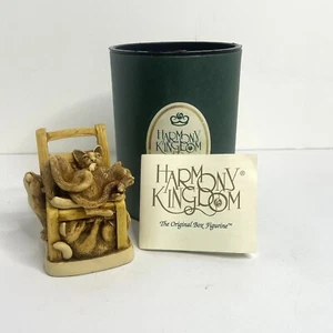 Vintage Harmony Kingdom Figurine/Trinket Box Rumble Seat 1996 - Picture 1 of 10