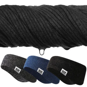 Winter Fleece Ear Warmer Headband Cycling Sport Hairband Sweatband for Men Women - Picture 1 of 26