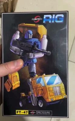 Ready! FansToys FT47 RIG Fans Toys FT-47 Huffer G1 Engineer Huff New Boxed! - Image 1 of 4