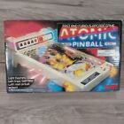 Vintage 1990 Tomy Atomic Arcade Pinball Tabletop Game Read Desc