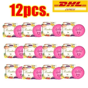 12x 100g Bumebime Sapone Pelle Sbiancante Corpo può essere velocissimo Doppio Bianco+++Thailandese - Foto 1 di 16