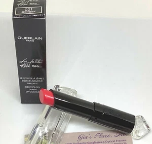 GUERLAIN PARIS #021 RED TEDDY LA PETITE ROBE NOIRE SHINY LIP COLOUR NEW BOX 2.8g - Picture 1 of 12