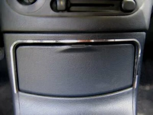 D Honda CRX del Sol Chrom - Rahmen für Radio - Edelstahl poliert - Bild 1 von 3