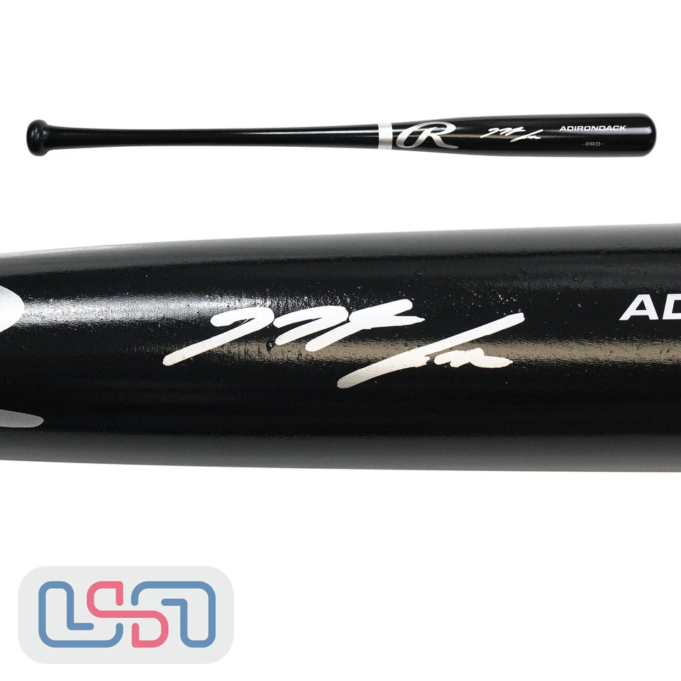 Nolan Arenado Cardinals Signed Autographed Black Rawlings Bat USA SM JSA - Image 1 of 4