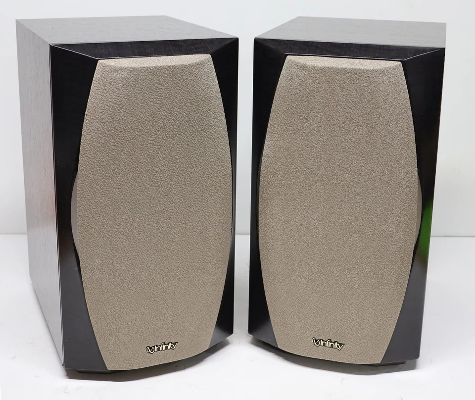 Infinity Interlude IL10 Bookshelf Monitors Speakers Bi Amp Pair 8-Ohm 150W Black - Image 1 of 4