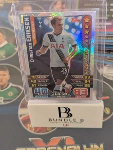Christian ERIKSEN Match Attax 2015-2016 STAR PLAYER Premier League 15/16 SPURS - Picture 1 of 2