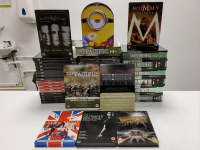 45 x Steelbook DVD JobLot - Back Future Mummy Twilight Little Britain Minions 46 - Image 1 of 4