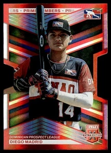 2023 PANINI ELITE EXTRA EDITION PRIME NUMBERS /200 DIEGO MADRID - Picture 1 of 2