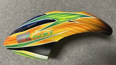 HD Cell 500 RC Helicóptero Toldo v1 - Fibra de Vidrio Toldo Carcasa Helicóptero Piezas Foto 1 de 4