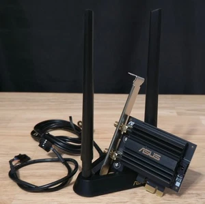 ASUS AX3000 (PCE-AX58BT) Next-Gen WiFi 6 Dual Band PCIe Wireless Adapter - Bild 1 von 5