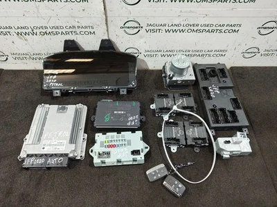 JAGUAR F-PACE X761 2.0 PETROL ENGINE AUTOMATIC ECU KIT HX73-14C568-BC - Image 1 of 4