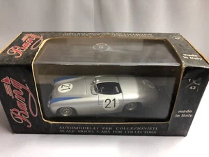 Auto Mercedes-Benz 300 Sl Spider Nurburgring 1952 H.Lang #21 1/43 Bang - Foto 1 di 7