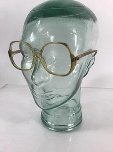 True Vtg Zyloware Sophia Loren Sun/Eyeglass Frame Tan Made In USA - Picture 1 of 6