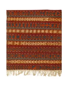 Fine Antique Turkish Kilim 4'10" x 5'8" - Picture 1 of 3