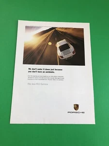 2005 PORSCHE 911 VINTAGE ORIGINAL PRINT AD ADVERTISEMENT PRINTED - Imagen 1 de 1