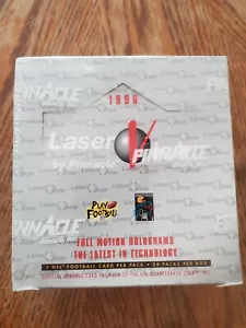 Pinnacle Laser View 1996 caja de fútbol - sellado de fábrica - Imagen 1 de 2