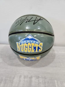 Andre Miller Signed Basketball Denver Nuggets Small Basketball - Picture 1 of 6