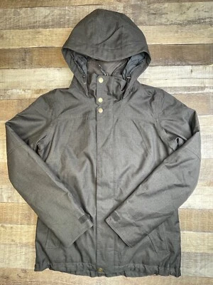 Burton Dryride Snowboard Jacket Womens Large Gray Ski Outdoor Waterproof Shell - Image 1 of 4