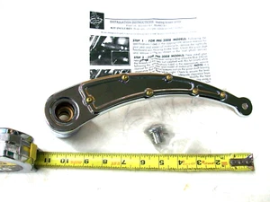 BRAZO DE FRENO BOMBARDERO CROMADO CARL BROUHARD DESIGNS 08-13 HARLEY-DAVIDSON FLH FLT - Imagen 1 de 8