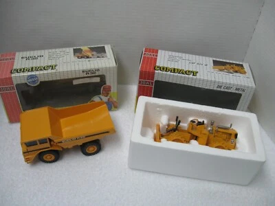 Camión de volteo Joal Euclid R 32 y compactador Joal Cat 825-B ~ escala 1:50 Foto 1 de 4