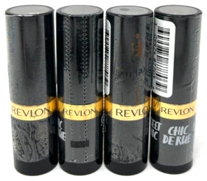(4) Revlon Super Lustrous Lipstick Sealed 0.15 oz Pearl 043 - Midnight Mystery - Picture 1 of 3