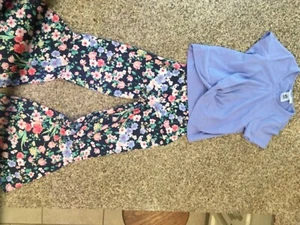 tween diva bellbottoms and cropped top - Picture 1 of 7