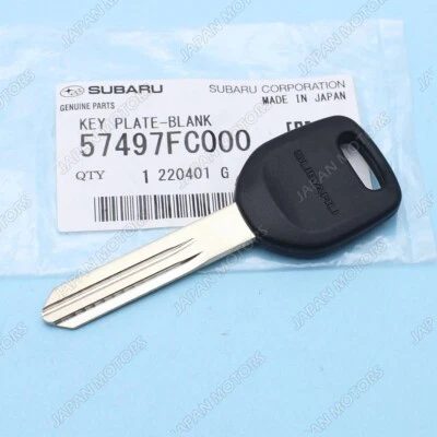 New Genuine Subaru Outback Impreza Forester WRX Steel Key Blank Plate 57497FC000 - Image 1 of 4