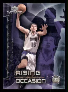 2002-03 Upper Deck MVP Rising to the Occasion #7 Peja Stojakovic - Picture 1 of 2