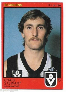 1982 Scanlens (171) Craig STEWART Collingwood ++++ - Picture 1 of 1