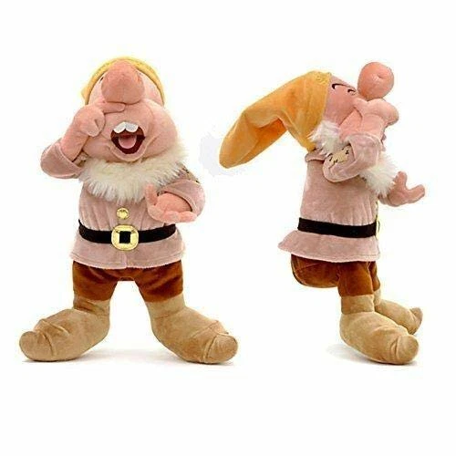 Enano Estornudo Blancanieves 16" Peluche Suave Animal Nuevo Raro De EE. UU. Auténtico Foto 1 de 1