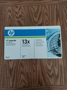 Genuine OEM HP LaserJet 13X (Q2613X) High Volume Black Print Cartridge - Sealed - Photo 1/6