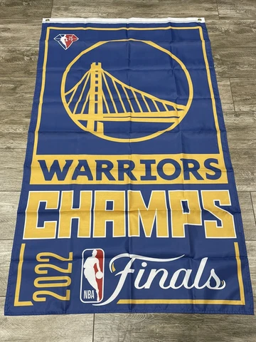 Golden State Warriors 2022 CHAMPIONS 3x5 Ft Banner Flag 2022 Playoffs The Finals Cover