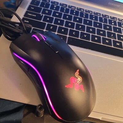 Razer Mamba Tournament Edition RZ01-01370100 Wired Laser Gaming Mouse 16,000 DPI - Image 1 of 4