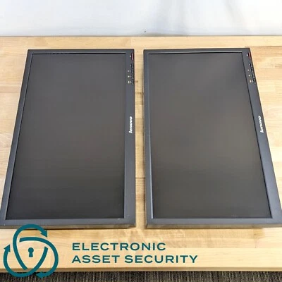 (Lot of 2) Lenovo LS2023wC | 20" 1600x900 WLED Monitors | (No Stands/AC) - Image 1 of 3