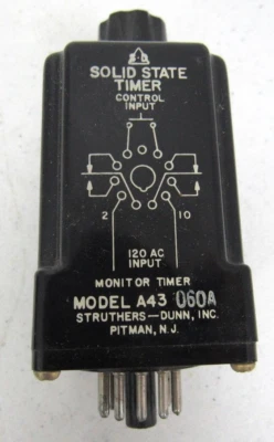 STRUTHERS-DUNN MODEL NO. A43 060A TIMER - Image 1 of 3