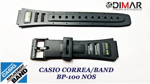 REPLACEMENT PART VINTAGE CASIO ORIGINAL WATCH BAND BP-100 NOS - Imagen 1 de 2