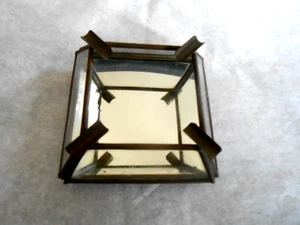 Vintage Small Glass Mirrored Ashtray - Picture 1 of 3
