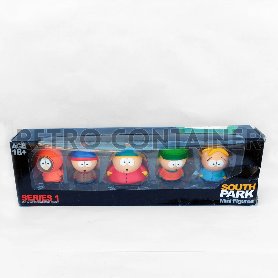 SOUTH PARK Kidrobot - Series 1 Mini Figures PVC 3" - Limited Collectors Box - Immagine 1 di 1