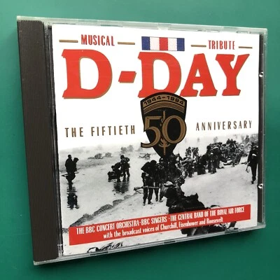 BBC Concert Orchestra D-DAY 50TH ANNIVERSARY Musical Tribute CD Spitfire Flypast - Image 1 of 4