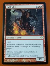 1x Hellrider | Dark Ascension | MTG Magic Cards