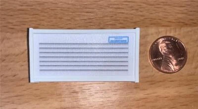 MINIATURE DOLLHOUSE 1:12 SCALE DELPH AIR CONDITIONING WALL UNIT - M148 - Imagem 1 de 3